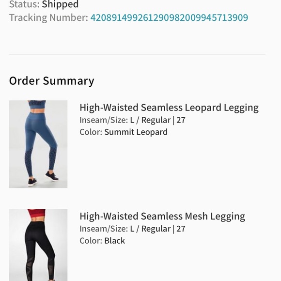 Fabletics High-Waisted Leopard Print Legging - Picture 9 of 10